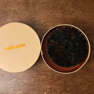 New Cult Gaia Ark Brown Tortoise Shell Circular Purse - never worn